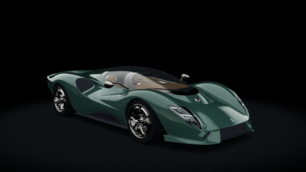 De Tomaso P72, skin Green