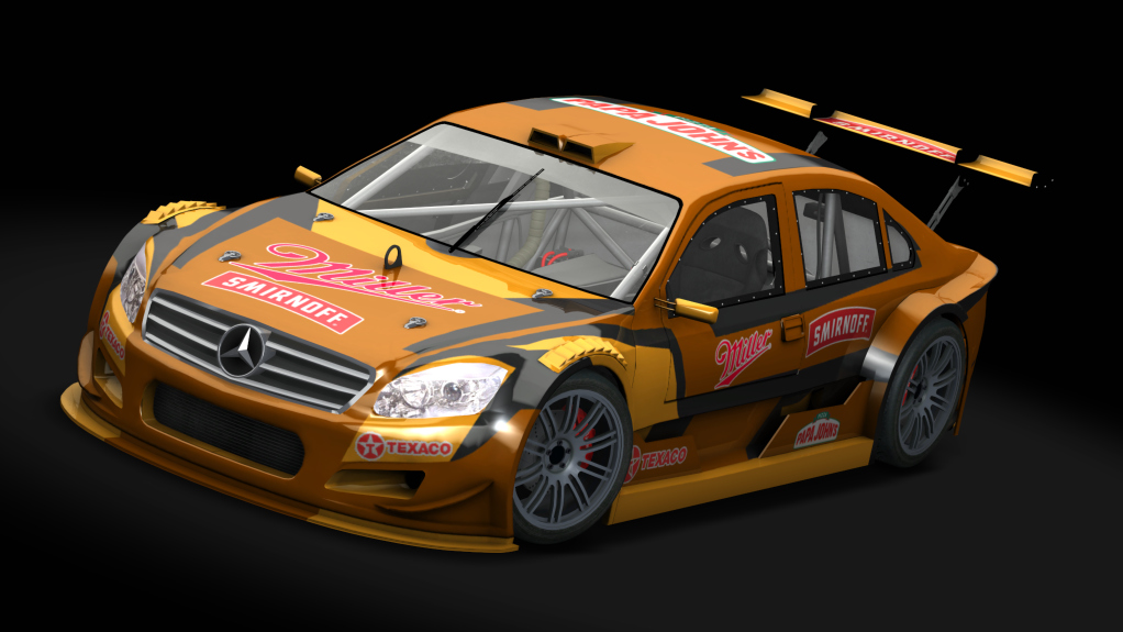 Top Car Mercedes Benz, skin orange_team