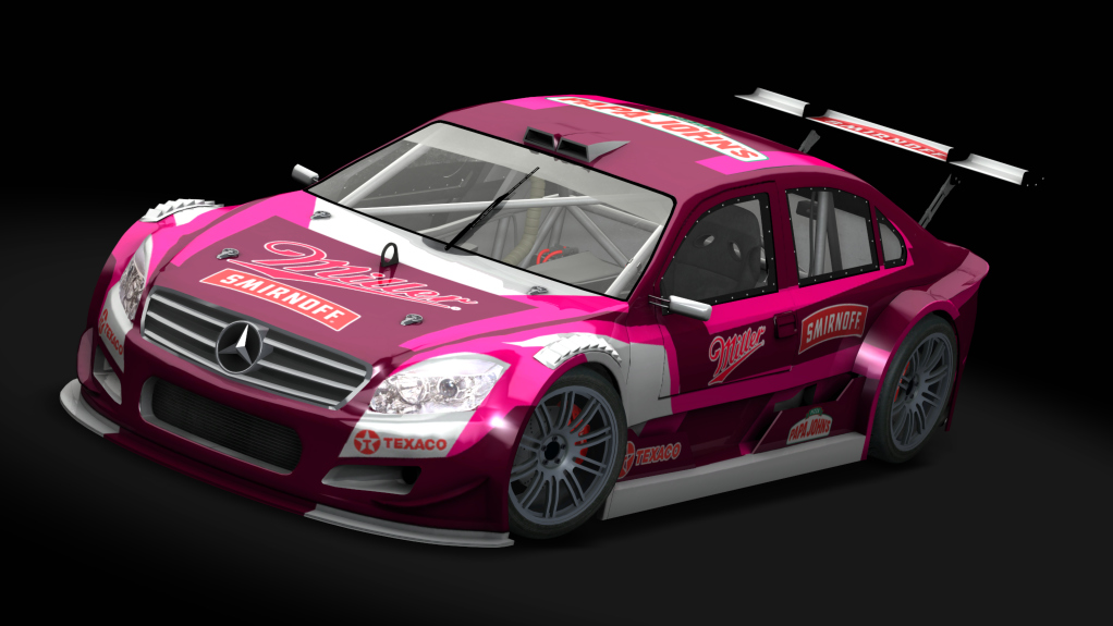 Top Car Mercedes Benz, skin purple_power