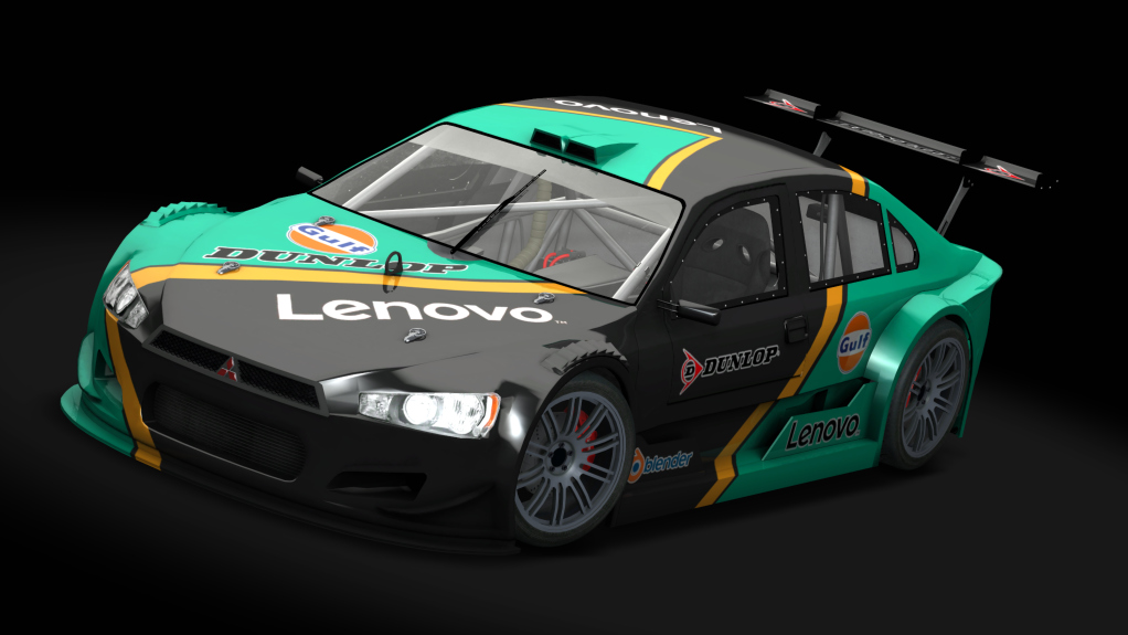 Top Car Mitsubishi Lancer, skin 06