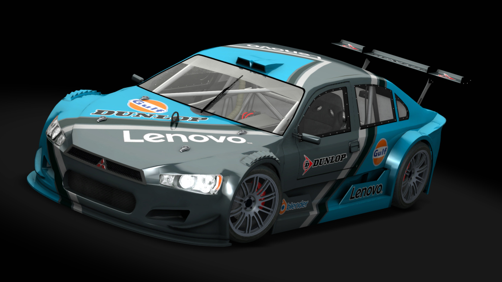 Top Car Mitsubishi Lancer, skin 08