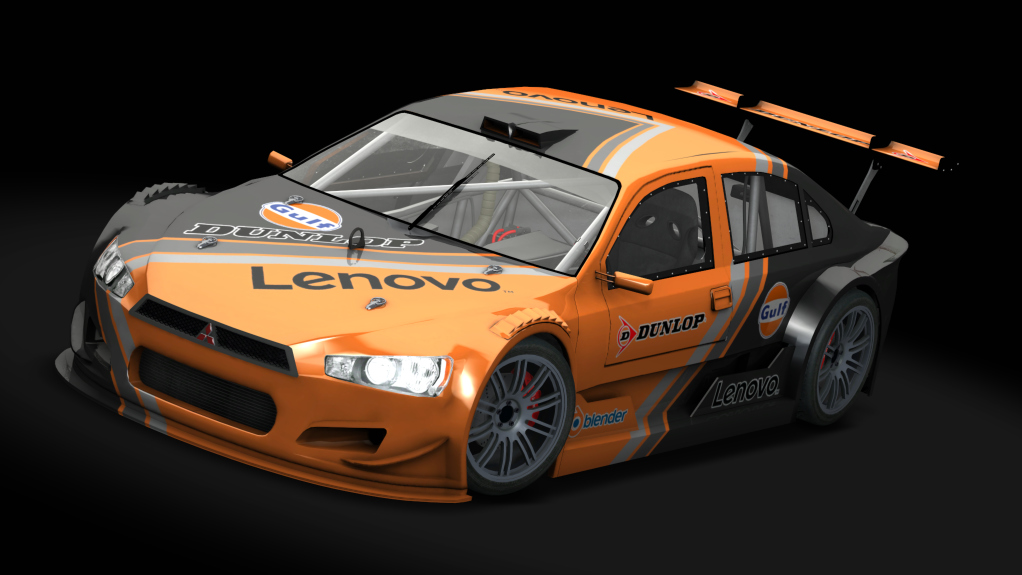 Top Car Mitsubishi Lancer, skin 11