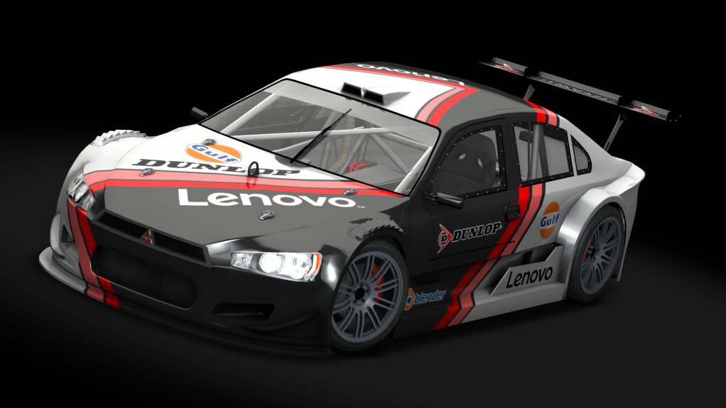 Top Car Mitsubishi Lancer, skin 15