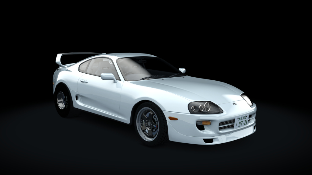 Drag Factory Toyota Supra, skin 03_super_white