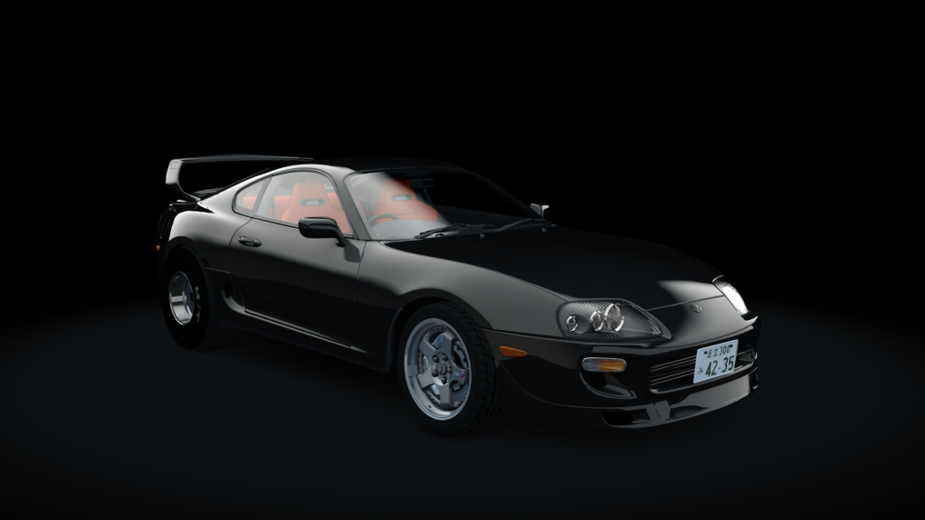 Drag Factory Toyota Supra, skin 05_black