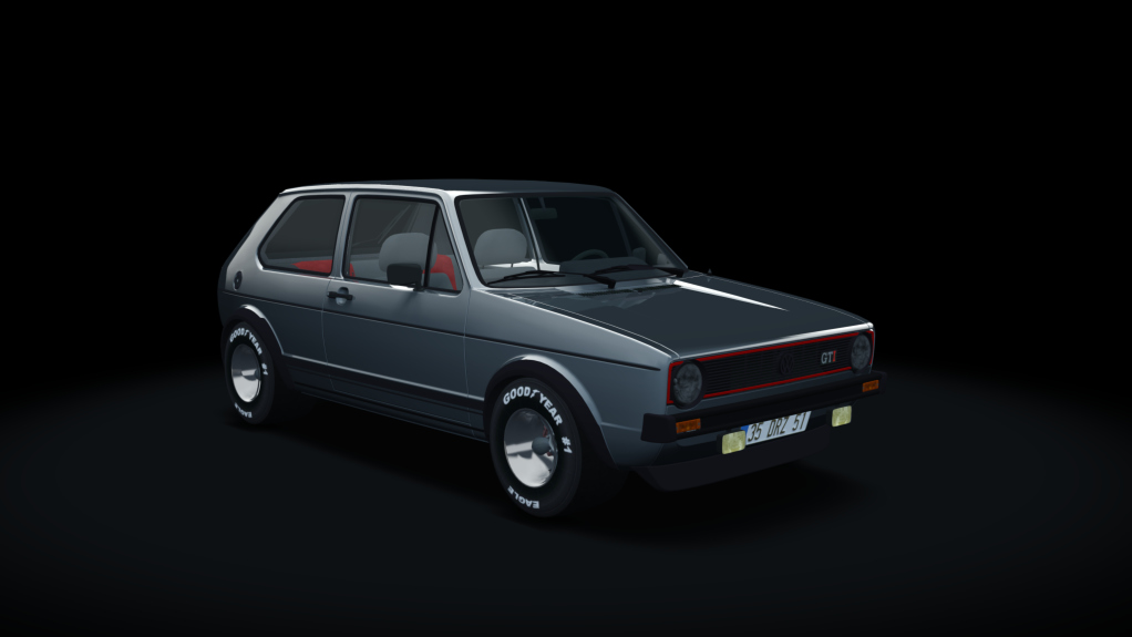 Drag Factory Volkswagen Golf GTI Mk1, skin dolphin_gray