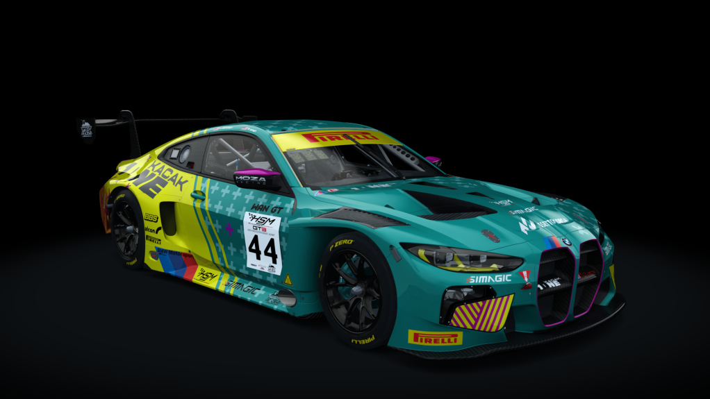 EW GT3 - BMW M4, skin 44 Redzuan Shah