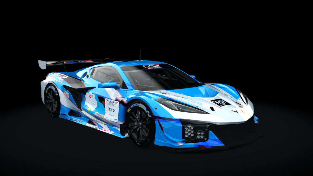 EW GT3 - CORVETTE Z06, skin 332 GSR ESPORTS