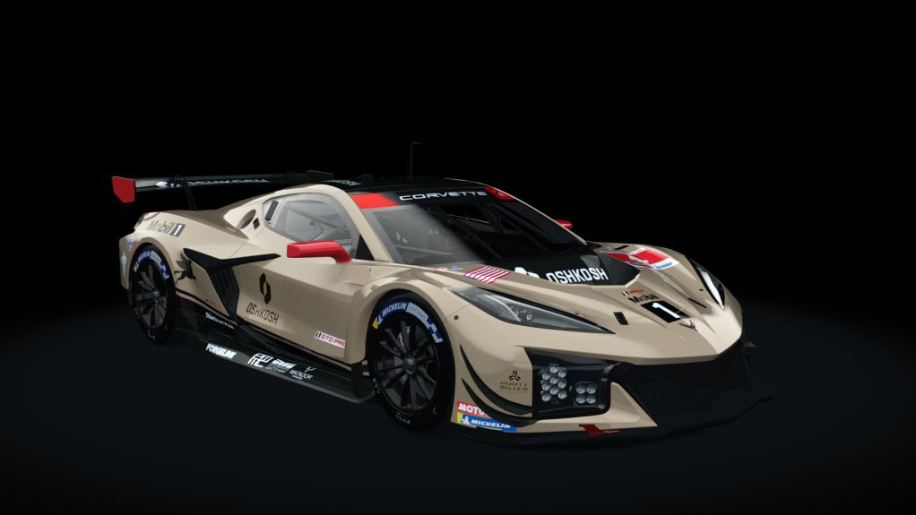 EW GT3 - CORVETTE Z06, skin 4 Pratt Miller Sebring