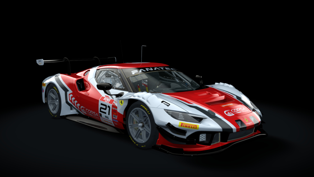 EW GT3 - FERRARI 296, skin 2023 Conquest Racing #21