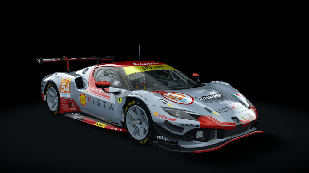 EW GT3 - FERRARI 296, skin 2024_WEC_54_Vista
