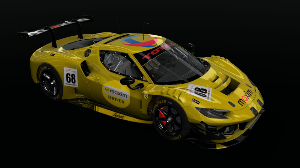 EW GT3 - FERRARI 296, skin Mr Gompil #68