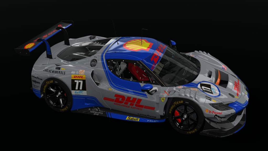 EW GT3 - FERRARI 296, skin XMIE #77