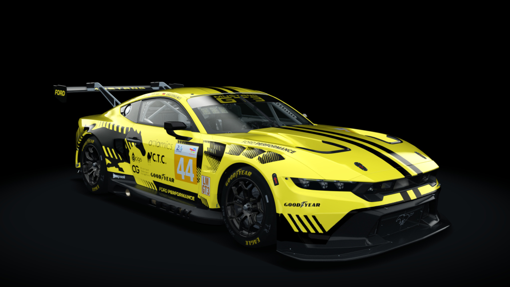 EW GT3 - FORD MUSTANG, skin 2024_WEC_Proton_44