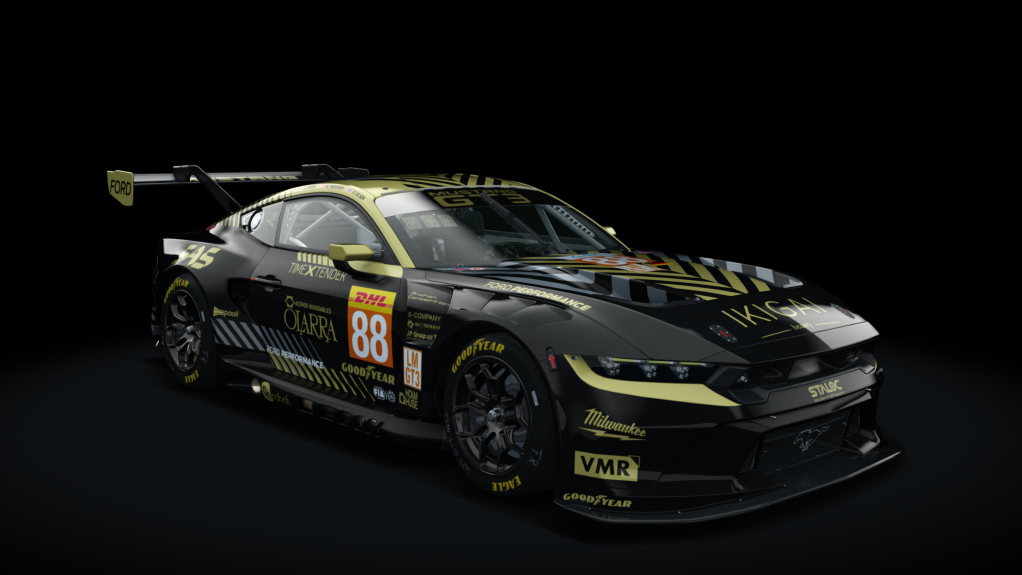 EW GT3 - FORD MUSTANG, skin 2024_WEC_Proton_88