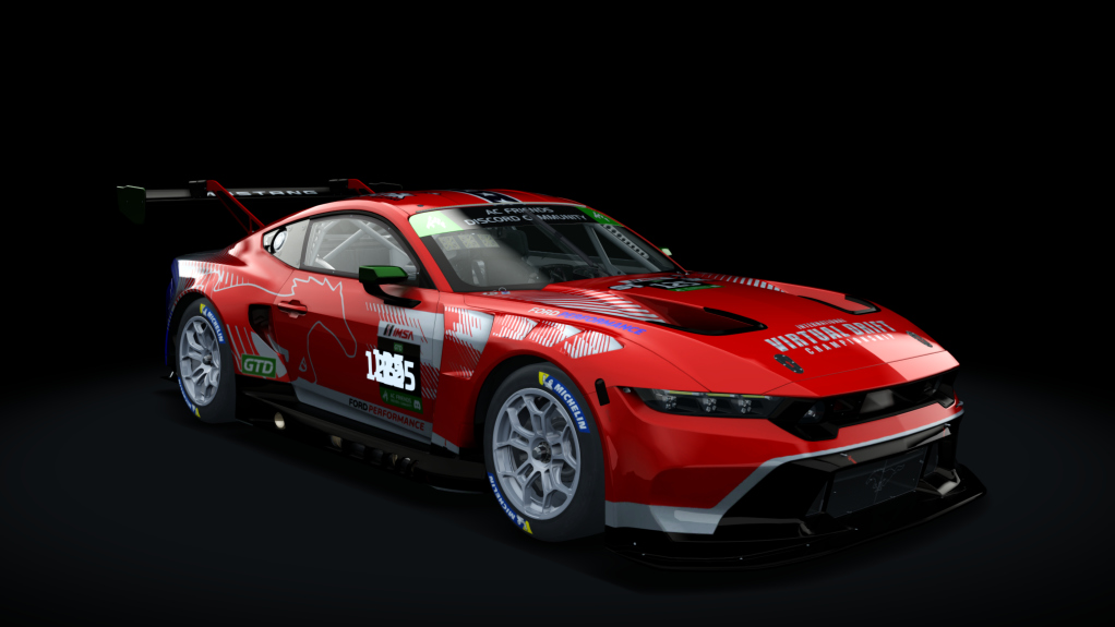 EW GT3 - FORD MUSTANG, skin ACFIMSA2024_COTA_GTD_125