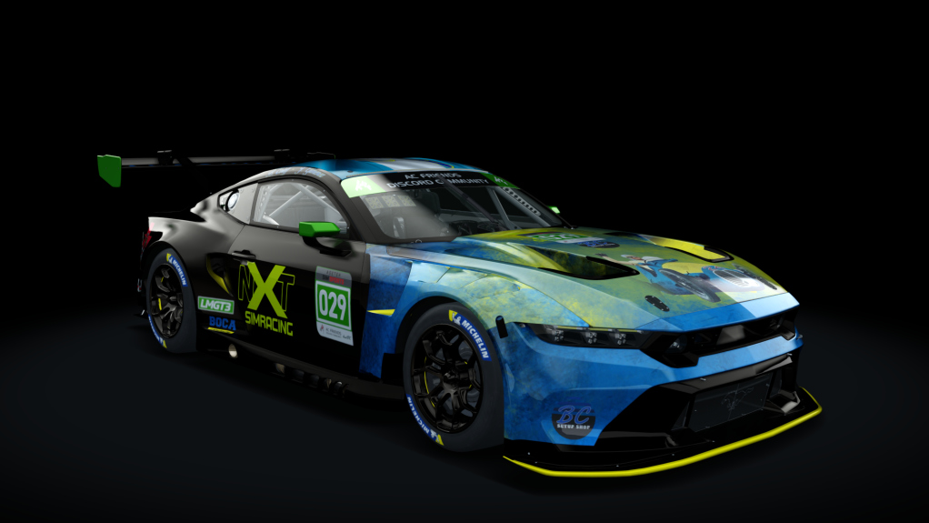 EW GT3 - FORD MUSTANG, skin ACFWEC2024_PORTI_LMGT3_029