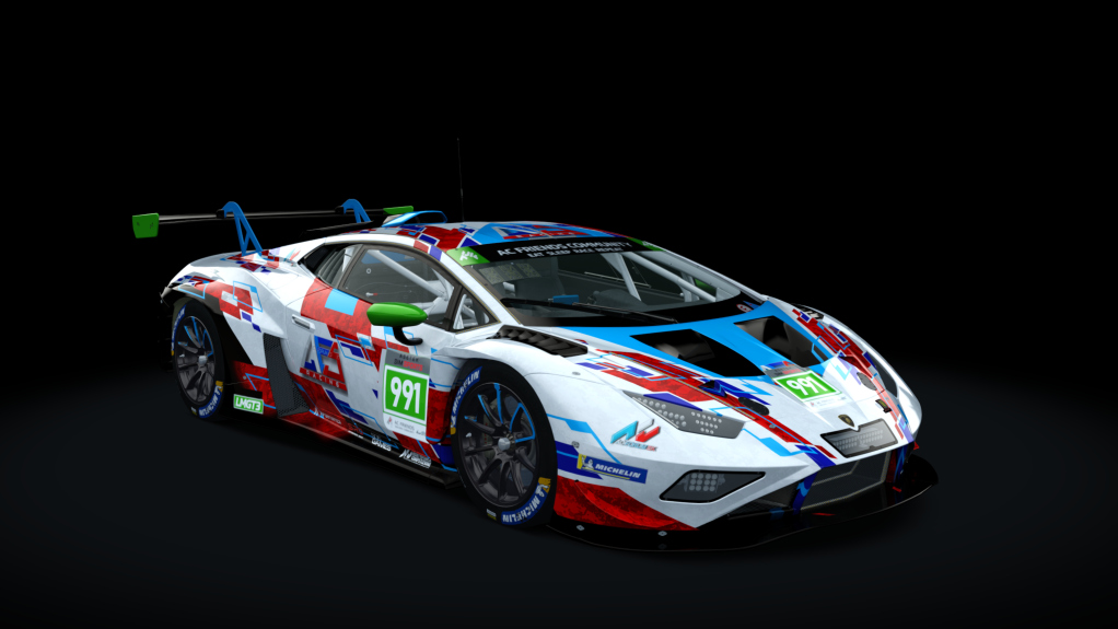 EW GT3 - LAMBORGHINI HURACAN, skin ACFWEC2024_PORTI_LMGT3_991