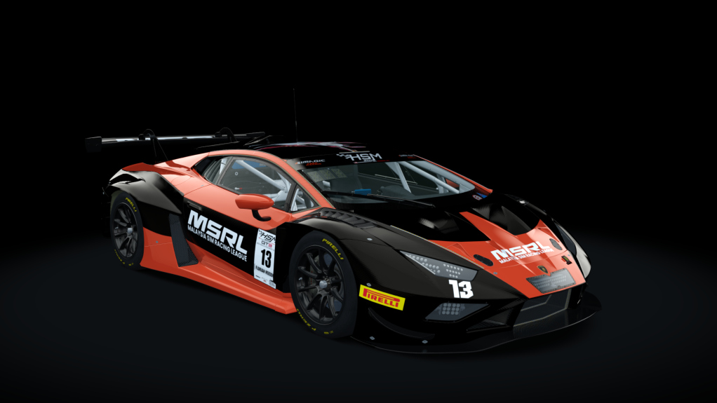 EW GT3 - LAMBORGHINI HURACAN, skin MSRL_Krolik 13Florian