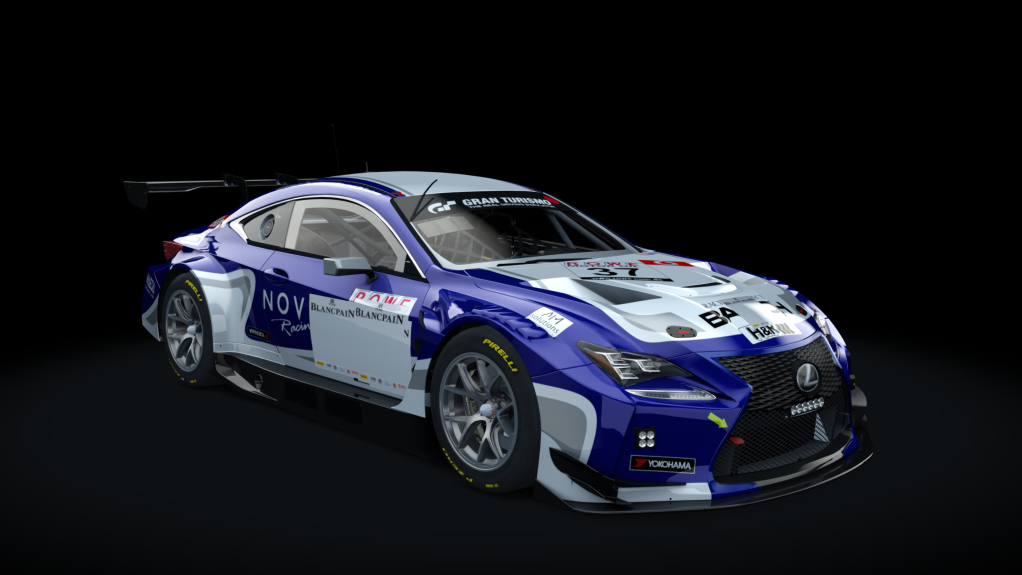 EW GT3 - LEXUS RC F, skin FF_VLN_Bandoh_Racing_37