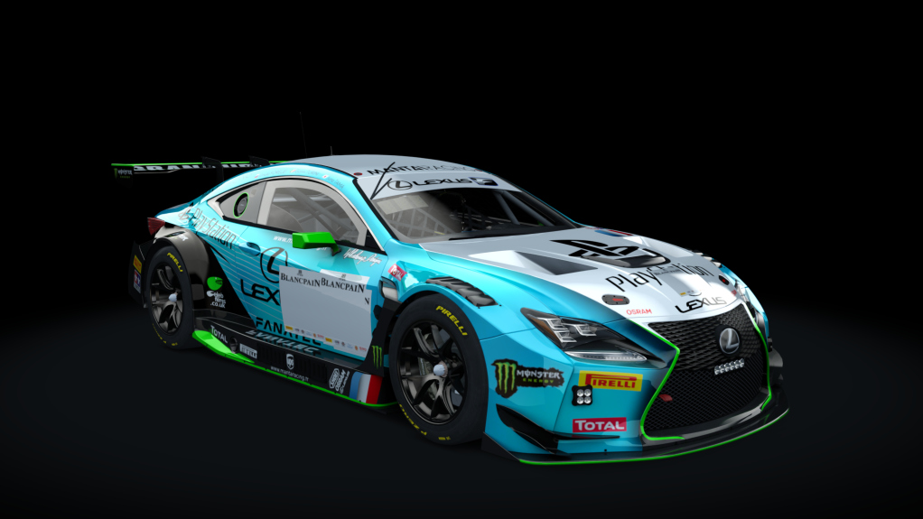 EW GT3 - LEXUS RC F, skin Manta