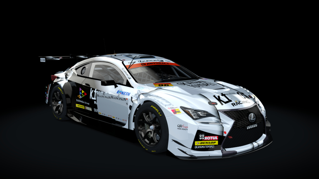EW GT3 - LEXUS RC F, skin k_tunes_96