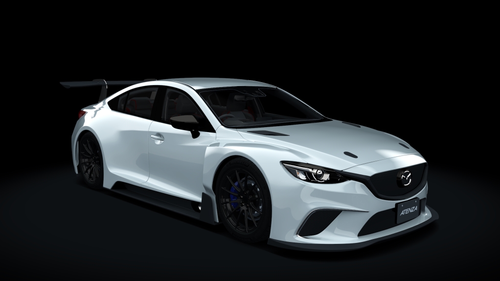 EW GT3 - Mazda 6 Atenza, skin 08_Snow Flake White Pearl Mica