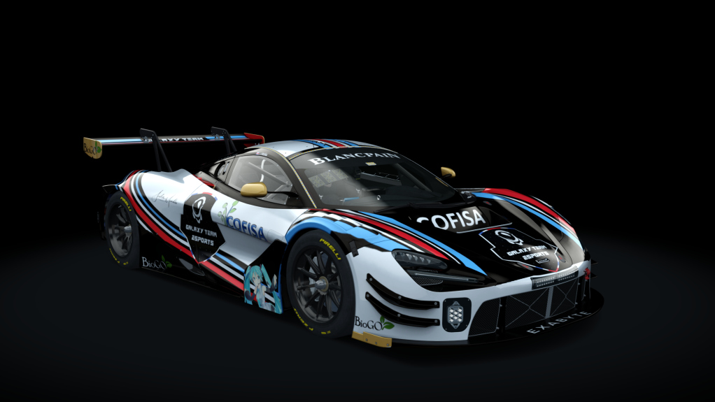 EW GT3 - MCLAREN 720S, skin Galaxy