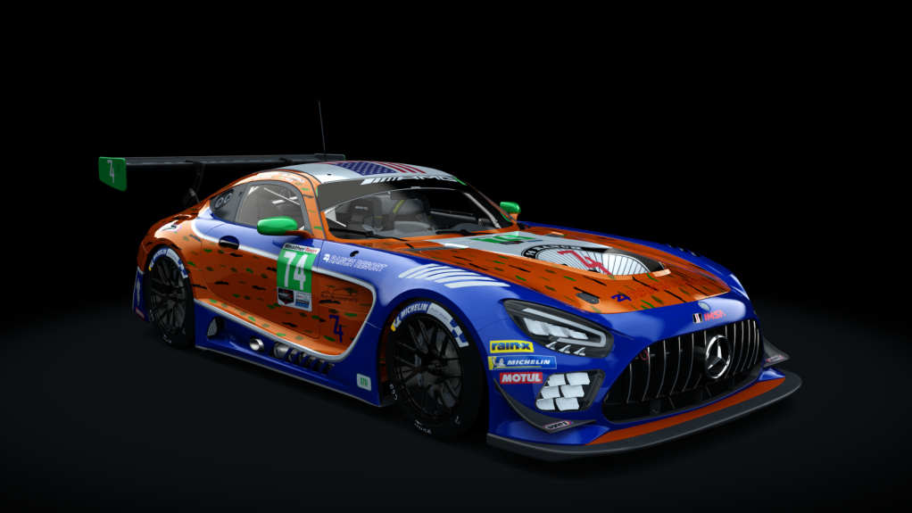 EW GT3 - MERCEDES AMG EVO, skin 74 Riley Motorsports