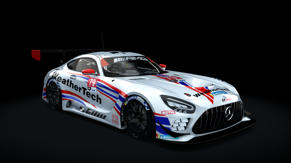 EW GT3 - MERCEDES AMG EVO, skin 79 WeatherTech Proton