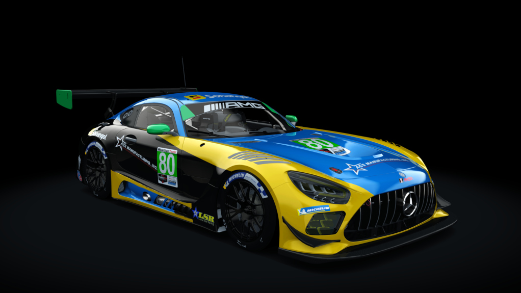 EW GT3 - MERCEDES AMG EVO, skin 80 Lone Star Racing