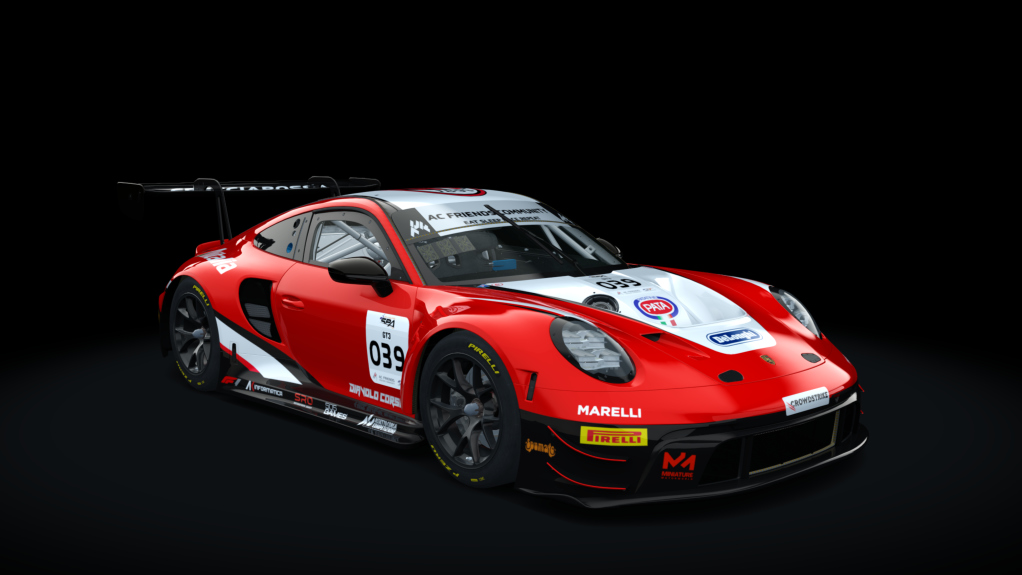 EW GT3 - PORSCHE 992 GT, skin ACFGTWC_SPA_GT3_039