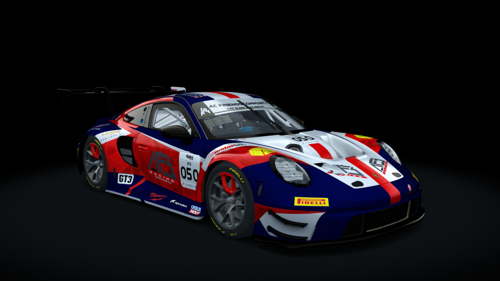 EW GT3 - PORSCHE 992 GT, skin ACFGTWC_Spa_GT3_050