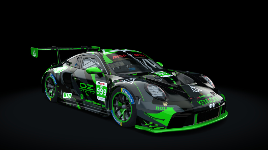 EW GT3 - PORSCHE 992 GT, skin ACFIMSA_SEBRING_GTD_999