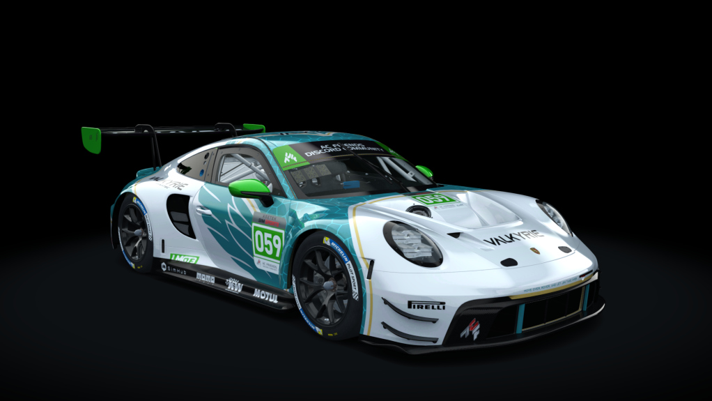 EW GT3 - PORSCHE 992 GT, skin ACFWEC2024_PORTI_LMGT3_059