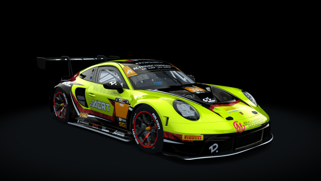 EW GT3 - PORSCHE 992 GT, skin ACF_GTWC_2024_MACAU_GT3_191