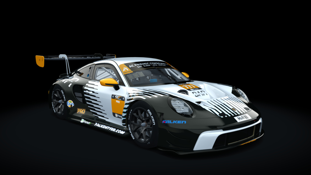 EW GT3 - PORSCHE 992 GT, skin ACF_GTWC_2024_MACAU_GT3_777