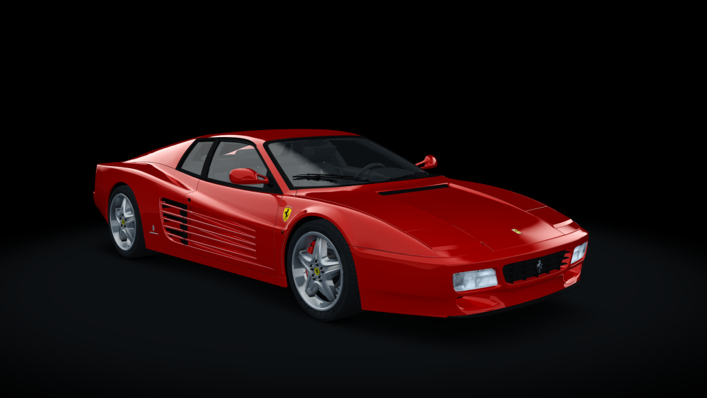 Ferrari 512 Testarossa, skin red