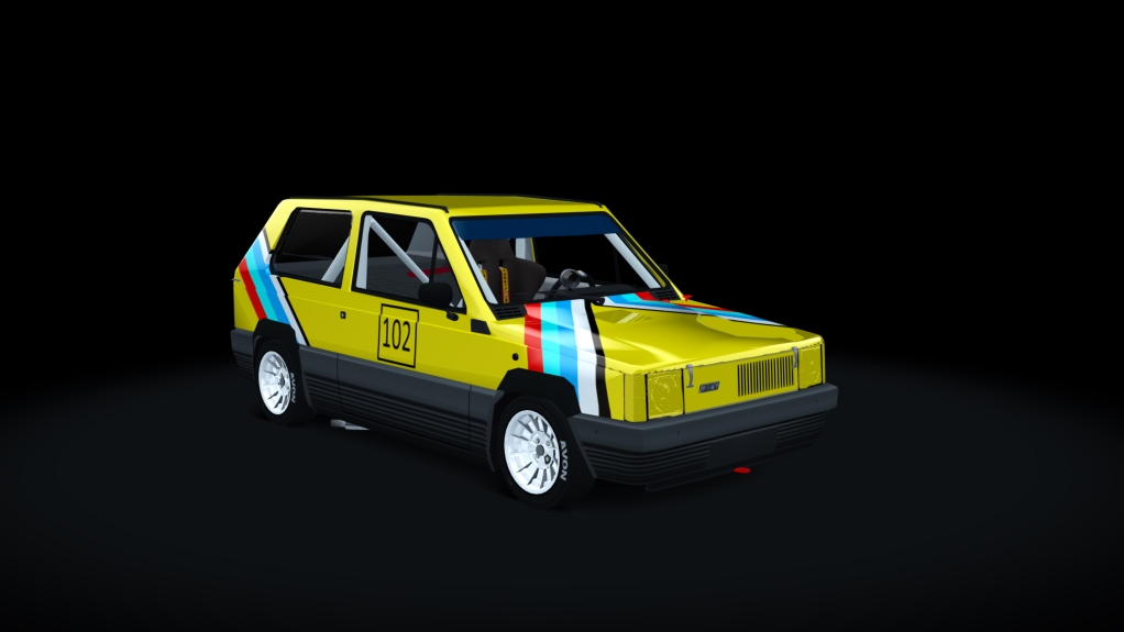 GA Fiat Panda 45, skin 102_gialla