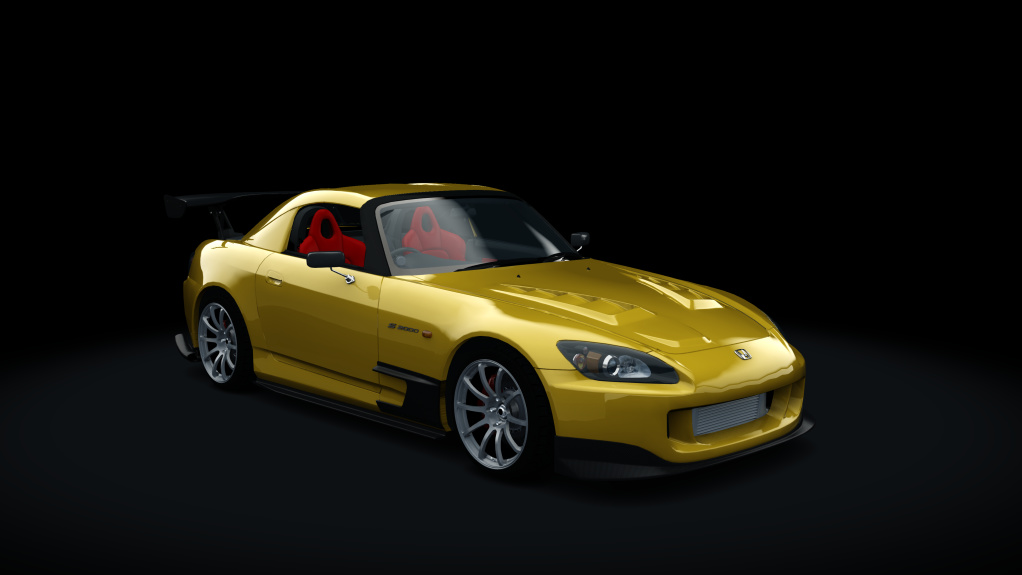 Honda S2000 (AP2 - Legendary), skin Spa_Yellow