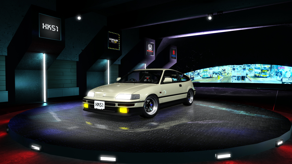 HK51 P1 Honda CRX EE8, skin Tan