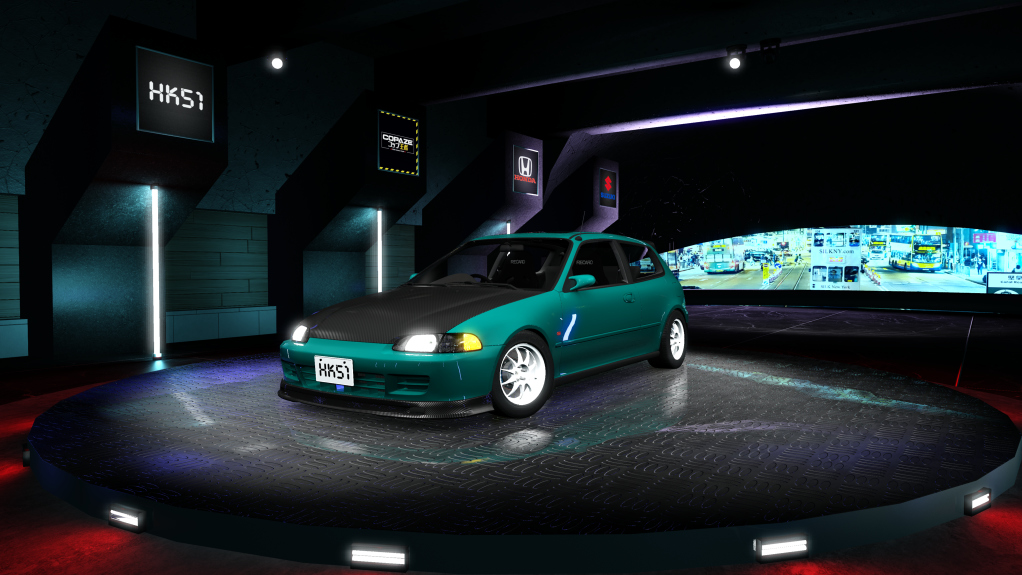 HK51 P1 Honda Civic EG6 Preview Image