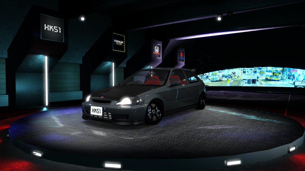 HK51 P1 Honda Civic EK9 Preview Image