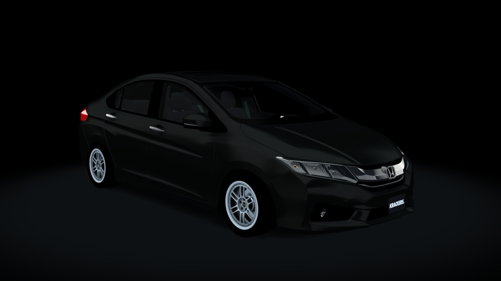 KRACKERS Honda City GM6, skin kracker black