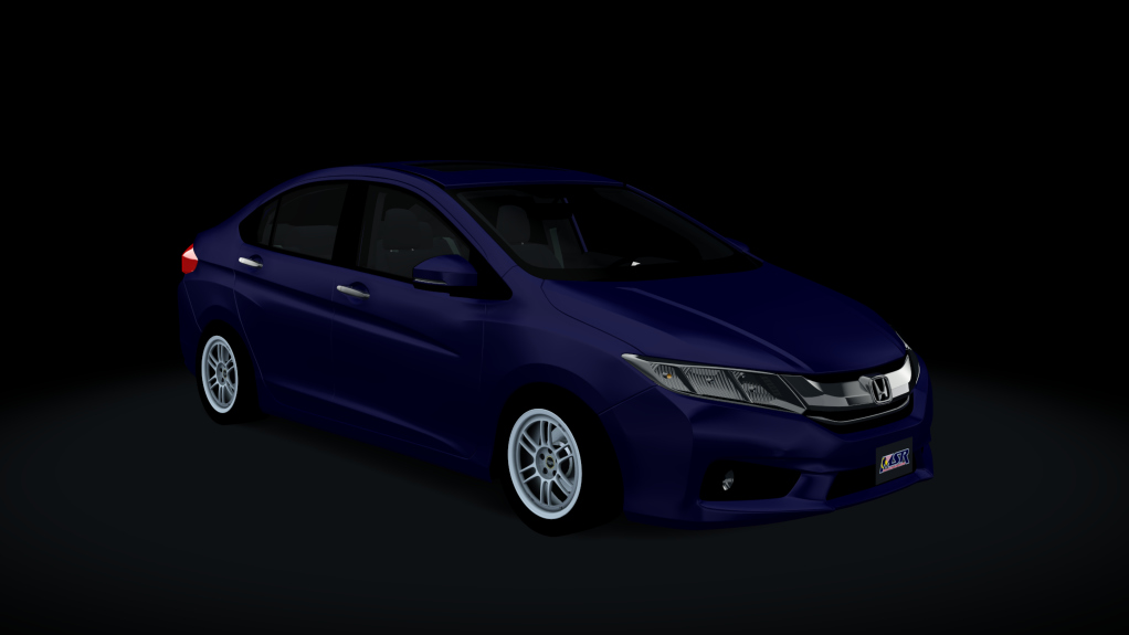 MSR Honda City GM6, skin MSR Blue