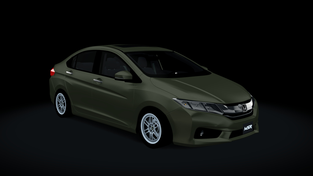 MSR Honda City GM6, skin MSR Olive Drab