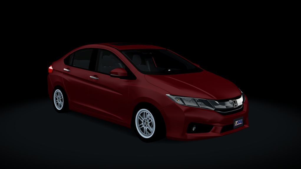 MSR Honda City GM6, skin MSR Red