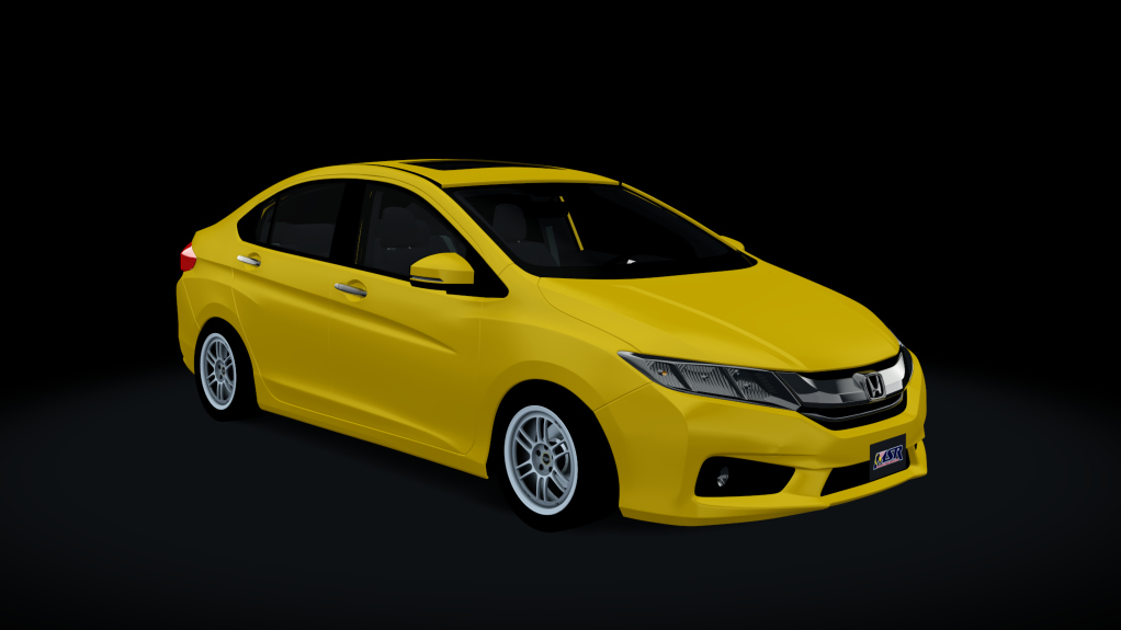 MSR Honda City GM6, skin MSR Yellow