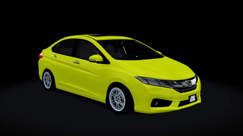 SPEEDTAVERN Honda City GM6, skin speedtavern Yellow