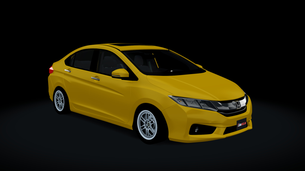 XDAKEJA Honda City GM6, skin EggYolk Yellow